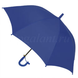 Детский зонт трость голубой
