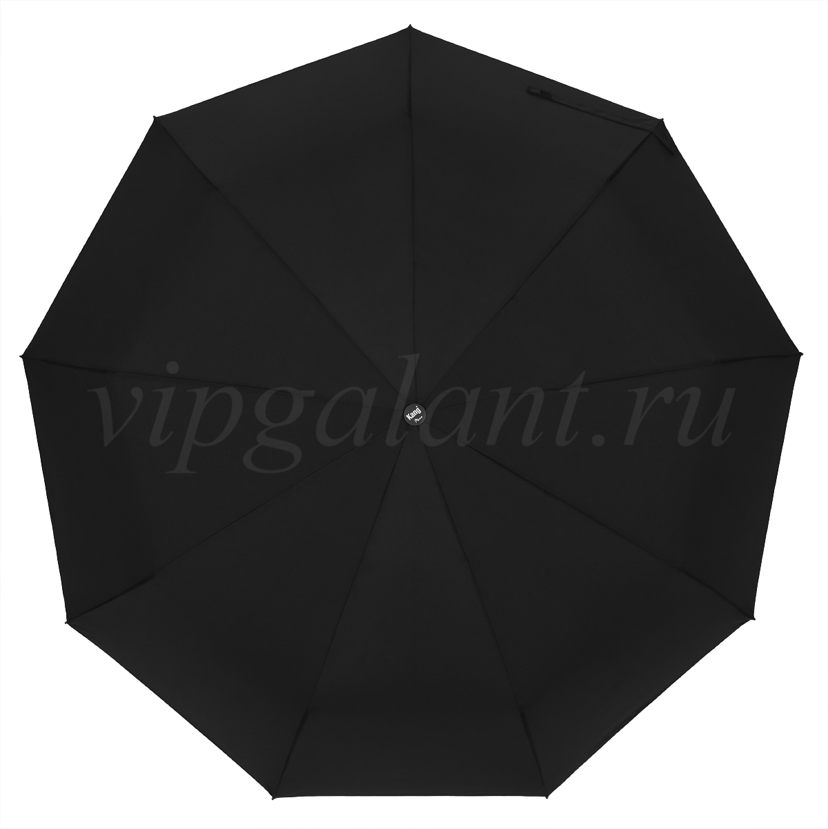 Зонт черный складной Kangaroo D062 фото 1