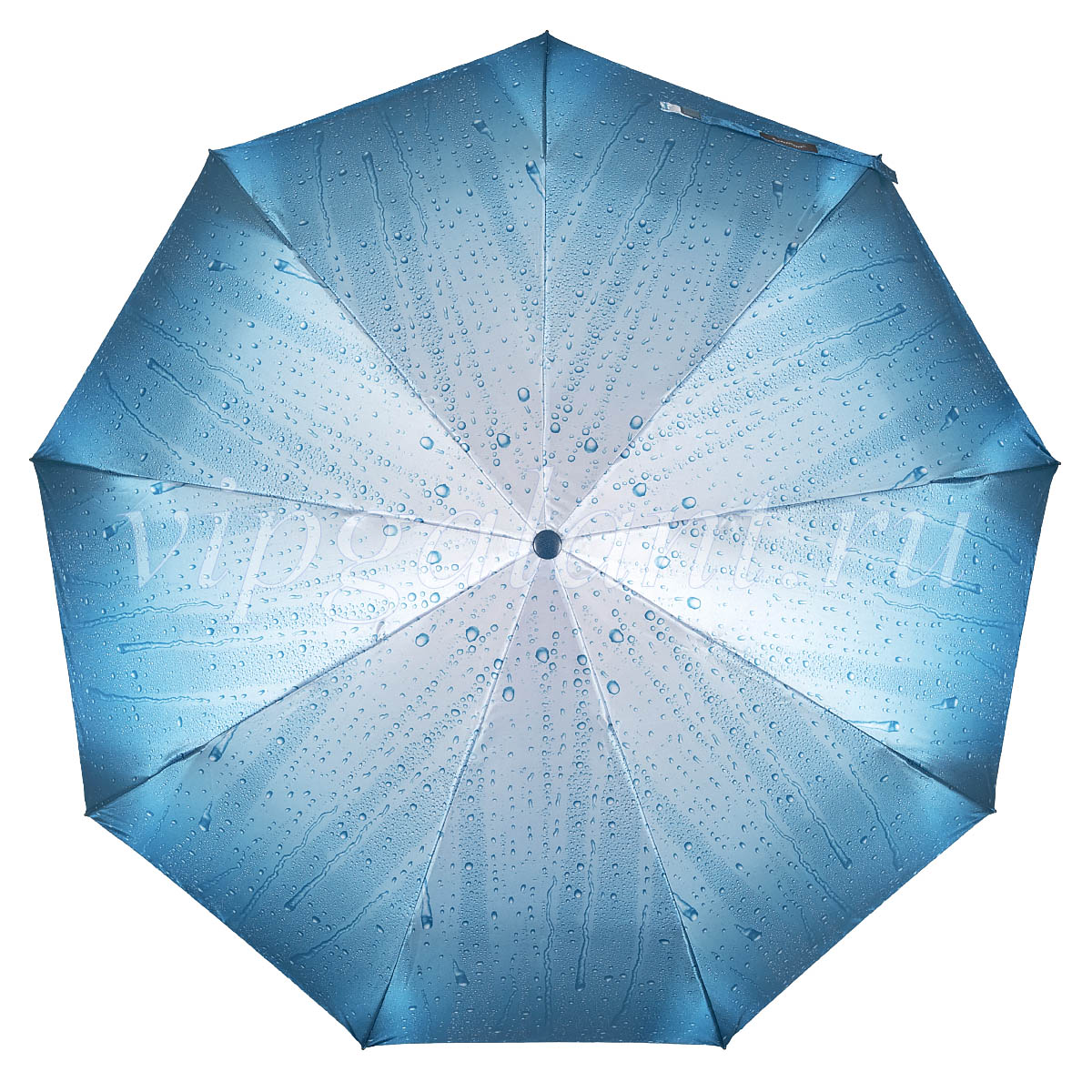 Зонт женский автомат Lan 2021 капли дождя