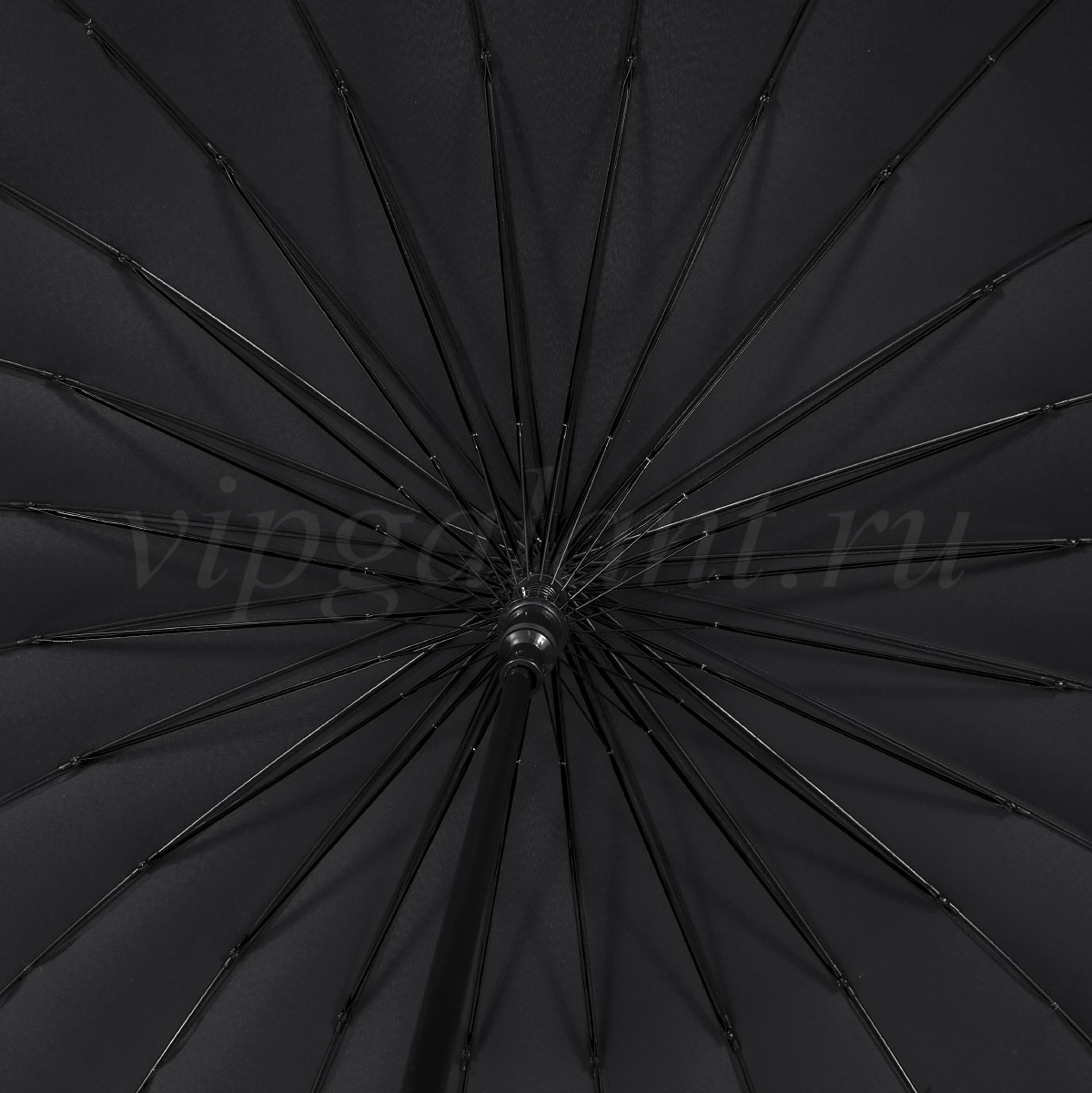Мужской зонт трость с кожаной ручкой Almas 430 фото 2