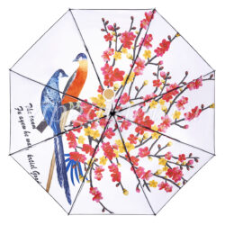 Зонт женский складной Arman Birds виниловый купол