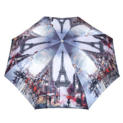 Зонт женский механика Popular 2605-5M с картинами в стиле живописи фото 7