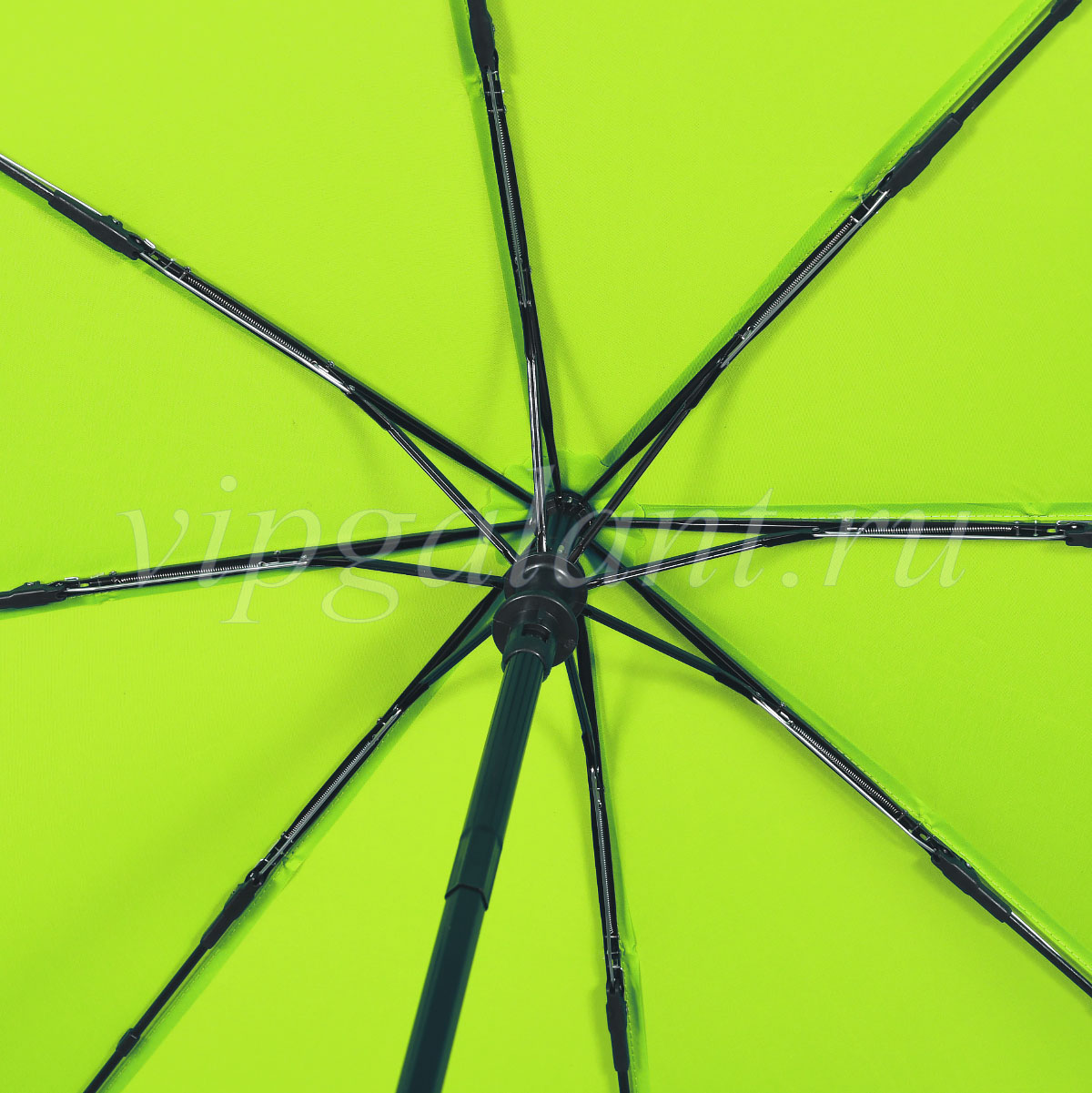 Зонтик женский зеленый 2114 фото 2