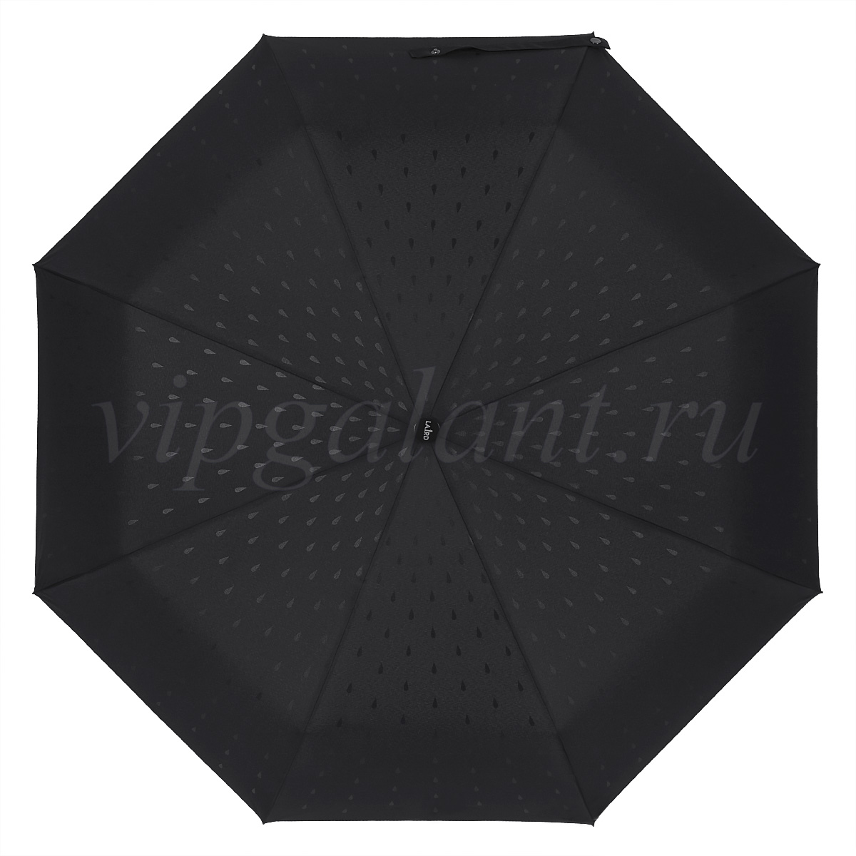 Зонт женский черный Laird 7703 фото 2