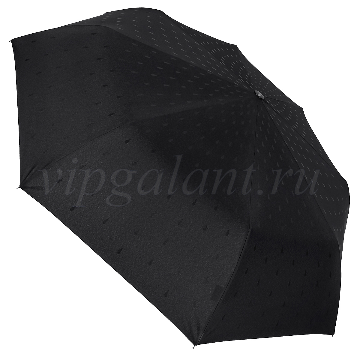Зонт женский черный Laird 7703 фото 4