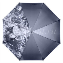 Зонтик складной серый Caplier 16000