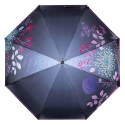 Зонт автомат женский Caplier 3853 серый фото 1