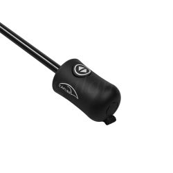 Черная ручка зонта женского Caplier 3854-1 Прямая ручка зонта женского Caplier 3854-1