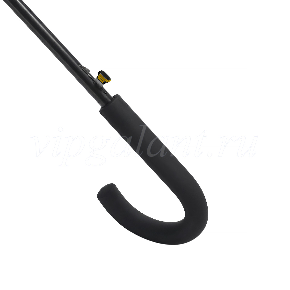 Ручка крюк черного цвета с поверхностью софт тач зонта трости Banders 355 Ручка крюк зонта трости Banders 355