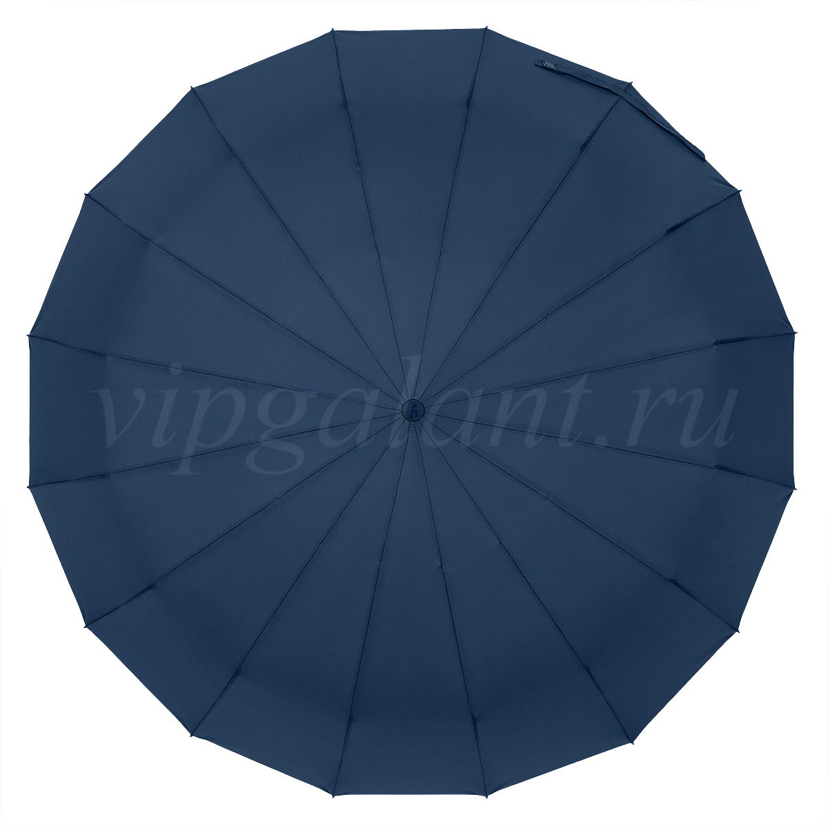 Зонт мужской от дождя синий Classica 1980 Класика с 16 фиберглассовыми спицами Зонт мужской 16 спиц синий Classica 1980