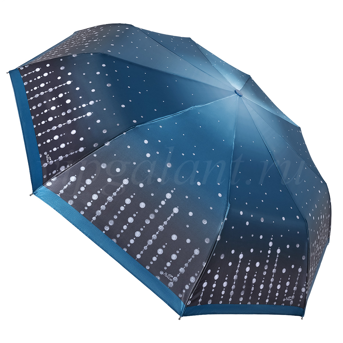 Сатиновый купол складного зонта Rainbrella 3006 Купол женского зонта Rainbrella 3006