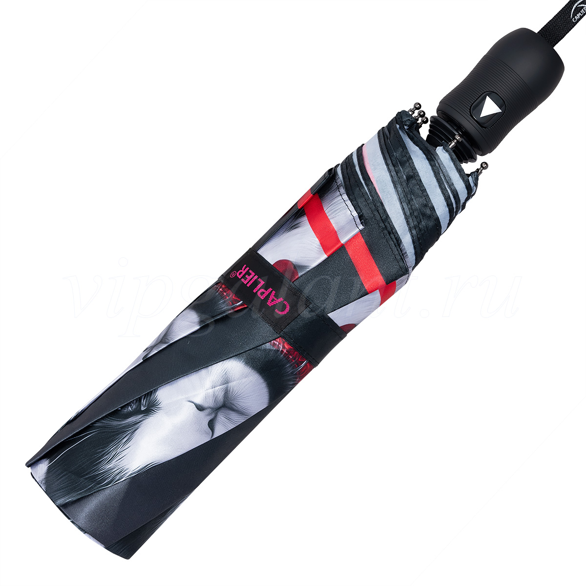 Зонт автомат женский Caplier 9001-3 сатиновый фото 1 Зонт автомат Caplier 9001-3 фото 1